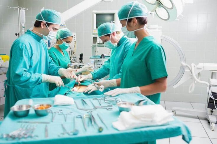 Realización de intervención quirúrgica