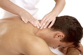El masaje como método para tratar la osteocondrosis cervical.